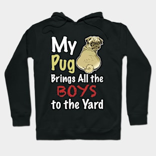 Pug butt boys Hoodie